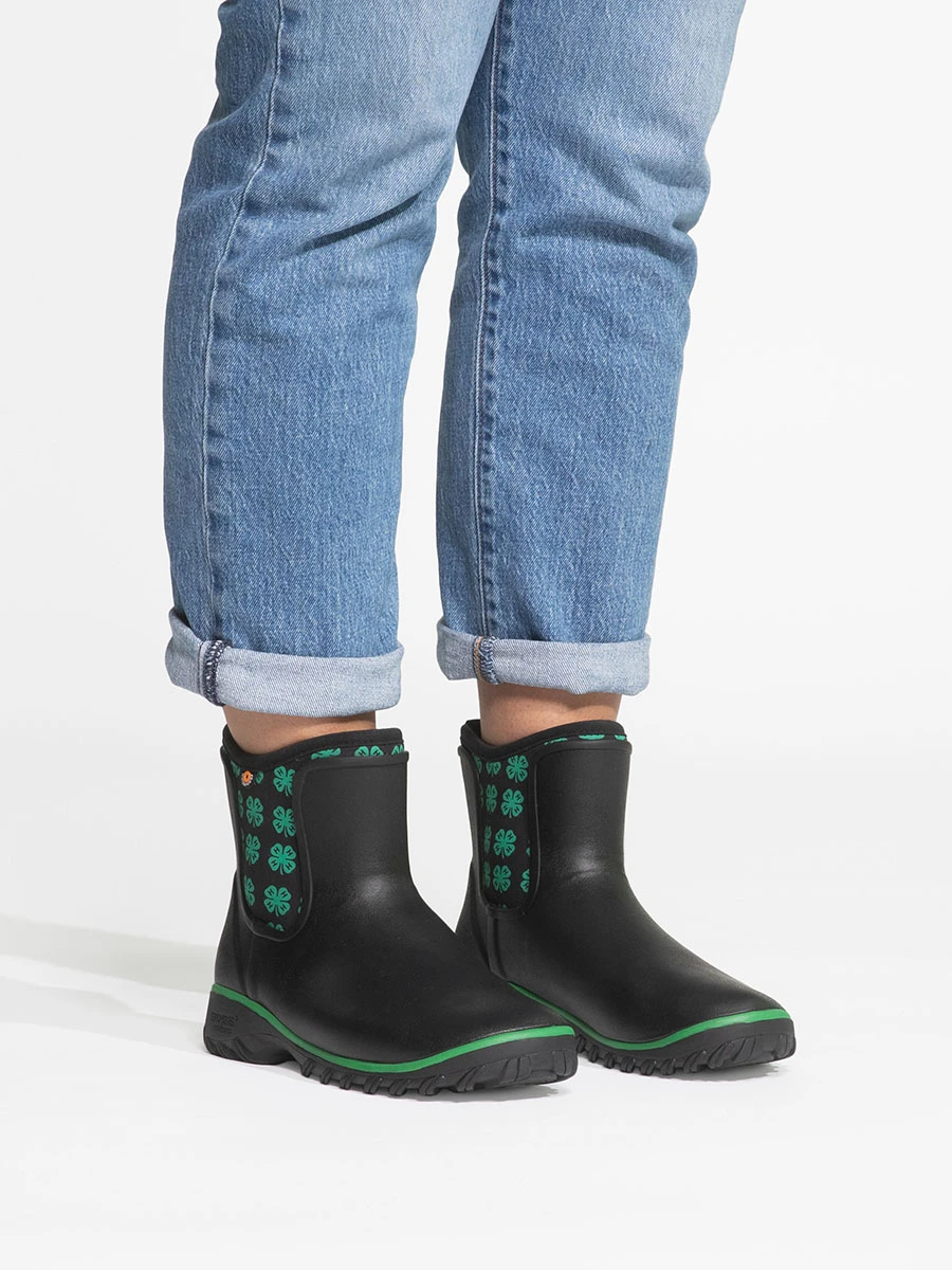 BOGS Black Multi Sauvie Slip On Boot 4-H 4 BOGS Black Multi Sauvie Slip On Boot 4-H - Image 2