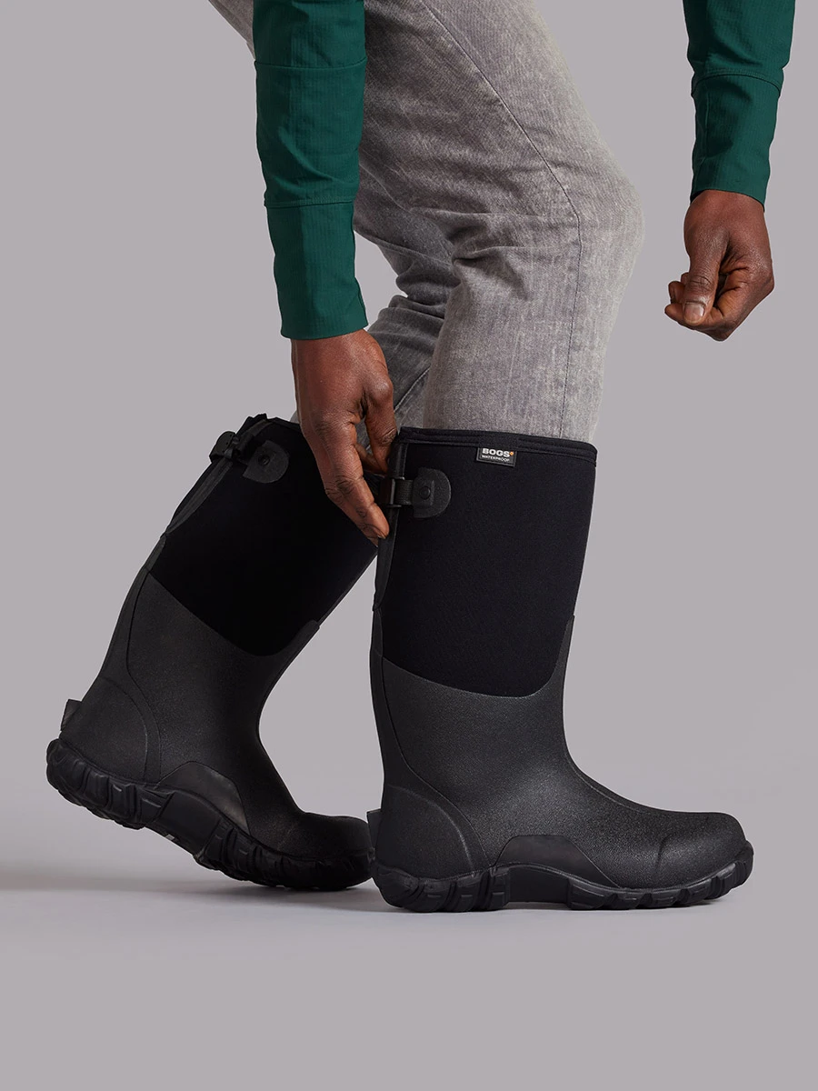 BOGS Black Classic High Adjustable Calf 4 BOGS Black Classic High Adjustable Calf - Image 2