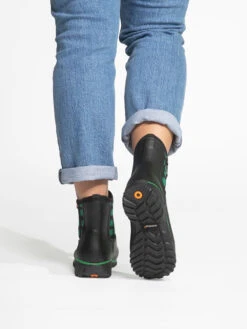 BOGS Black Multi Sauvie Slip On Boot 4-H 10 BOGS Black Multi Sauvie Slip On Boot 4-H -Shoesberry Store 02 12