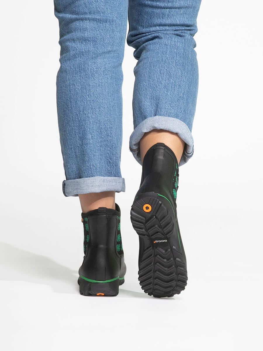 BOGS Black Multi Sauvie Slip On Boot 4-H 5 BOGS Black Multi Sauvie Slip On Boot 4-H - Image 3