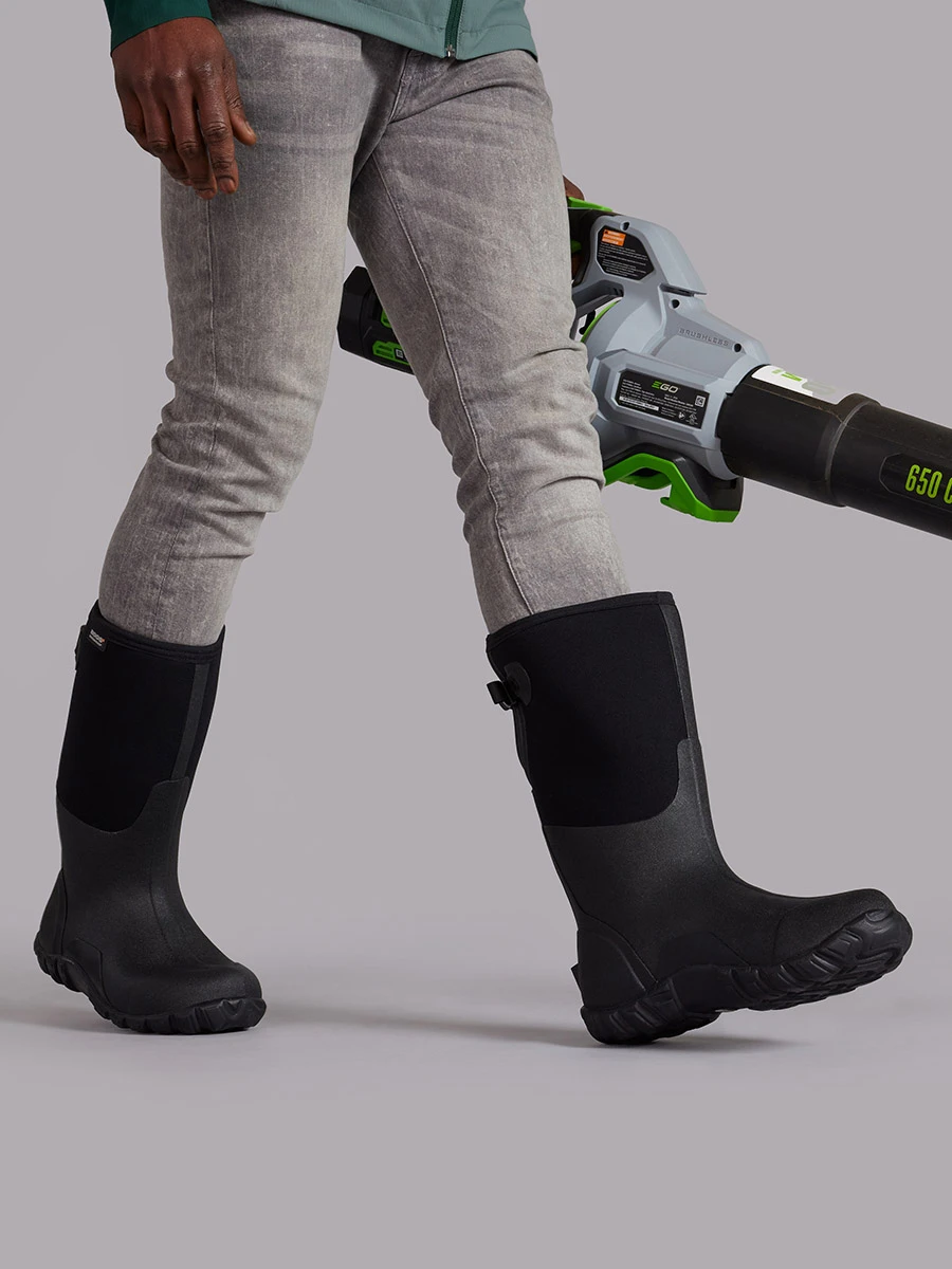 BOGS Black Classic High Adjustable Calf 5 BOGS Black Classic High Adjustable Calf - Image 3