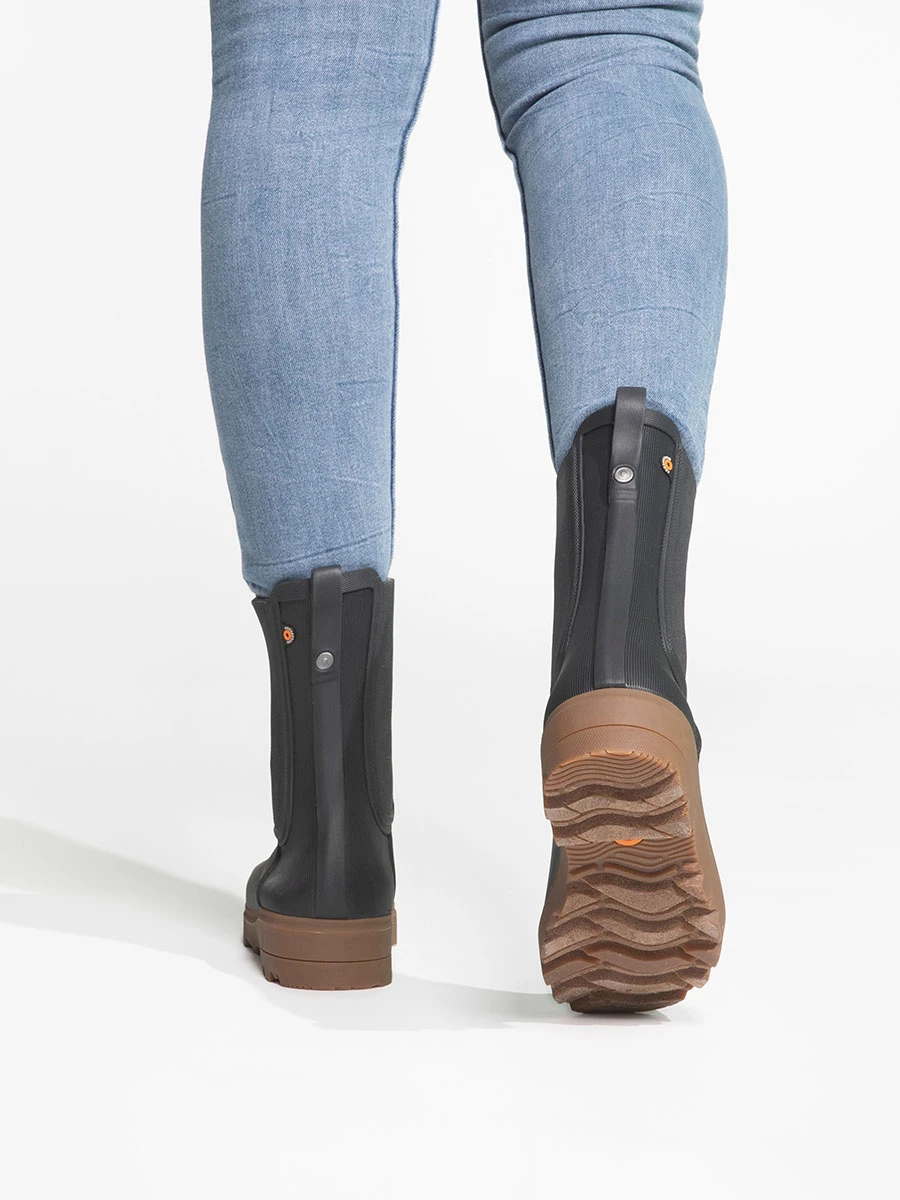 BOGS Dark Gray Holly Tall 5 BOGS Dark Gray Holly Tall - Image 3