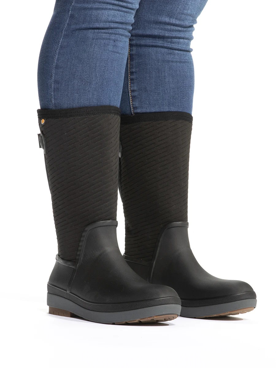 BOGS Black Crandall II Tall Adjustable Calf 4 BOGS Black Crandall II Tall Adjustable Calf - Image 3