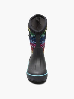 BOGS Black Multi Design A Boot Rainbow Dots -Shoesberry Store 08 210