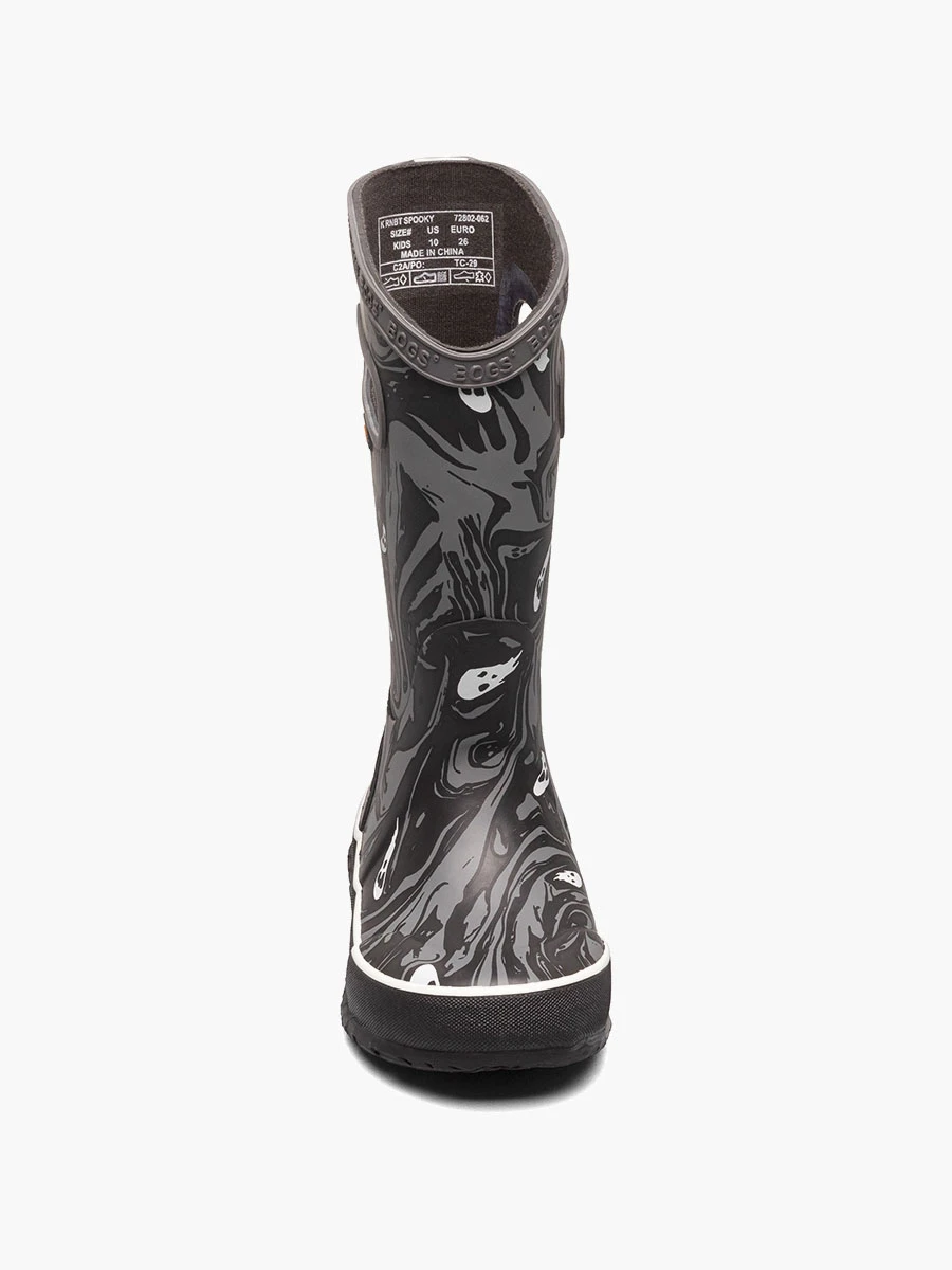 BOGS Gray Multi Rainboot Spooky 5 BOGS Gray Multi Rainboot Spooky - Image 3