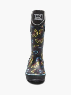 BOGS Black Multi Rainboot Wild Rainbows -Shoesberry Store 08 258