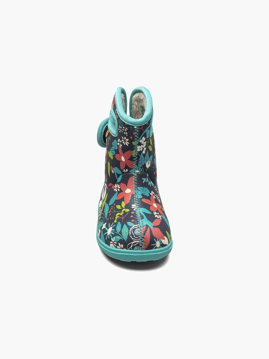Ink Blue Multi Baby Bogs II Cartoon Flower 5 Ink Blue Multi Baby Bogs II Cartoon Flower - Image 3
