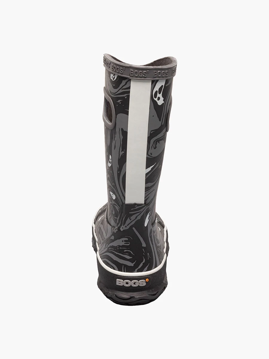 BOGS Gray Multi Rainboot Spooky 6 BOGS Gray Multi Rainboot Spooky - Image 4