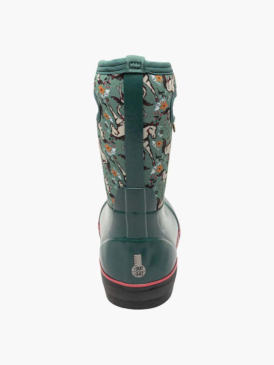 BOGS Teal Multi Classic II Unicorn 6 BOGS Teal Multi Classic II Unicorn - Image 4