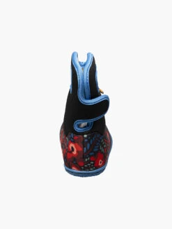Black Multi Baby Bogs Super Flower -Shoesberry Store 09 308