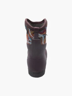BOGS Burgundy Multi Neo-Classic Mid Glossy Abstract -Shoesberry Store 09 60