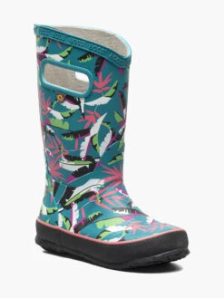 BOGS Dark Turquoise Rainboot Palm Duo 11 BOGS Dark Turquoise Rainboot Palm Duo -Shoesberry Store 10 177