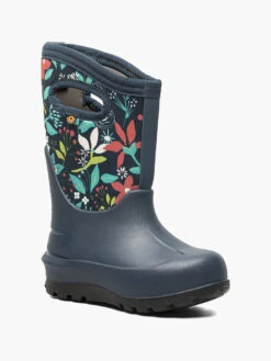 BOGS Ink Blue Multi Neo-Classic Cartoon Flower -Shoesberry Store 10 179