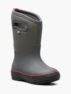 BOGS Dark Gray Classic II Texture Solid -Shoesberry Store 10 207