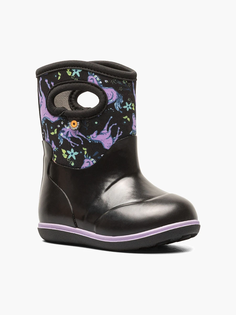 BOGS Black Multi Baby Classic Unicorn Awesome 7 BOGS Black Multi Baby Classic Unicorn Awesome - Image 5