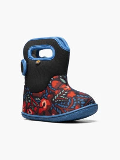 Black Multi Baby Bogs Super Flower -Shoesberry Store 10 274