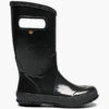 BOGS Black Rainboot Solid