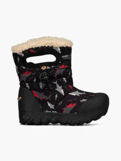 BOGS Black Multi B-Moc Sharks