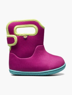 Magenta Multi Baby Bogs Solid