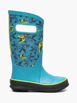 BOGS Electric Blue Rainboot Cool Dinos