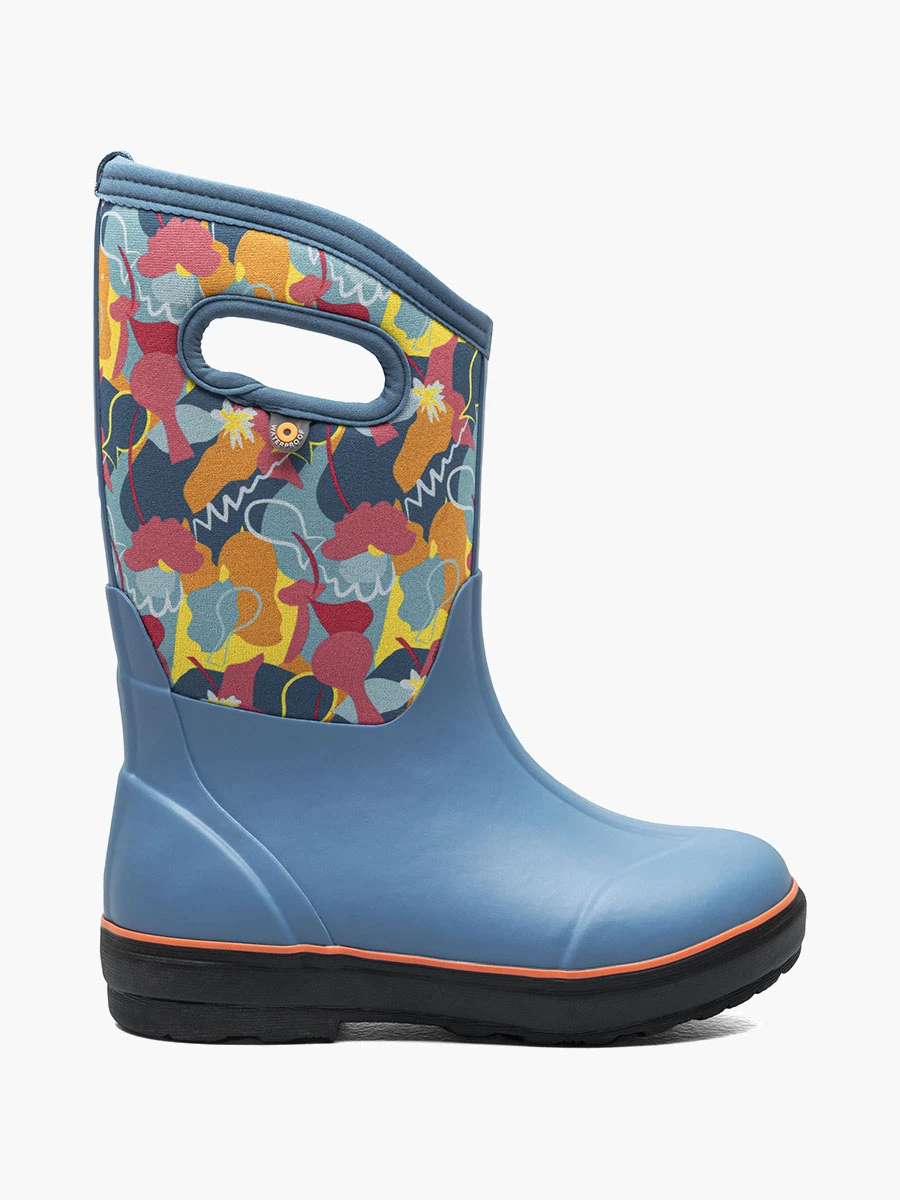 BOGS French Blue Classic II Joyful 3 BOGS French Blue Classic II Joyful