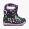Black Multi Baby Bogs II Cartoon Flower -Shoesberry Store 72895I 009