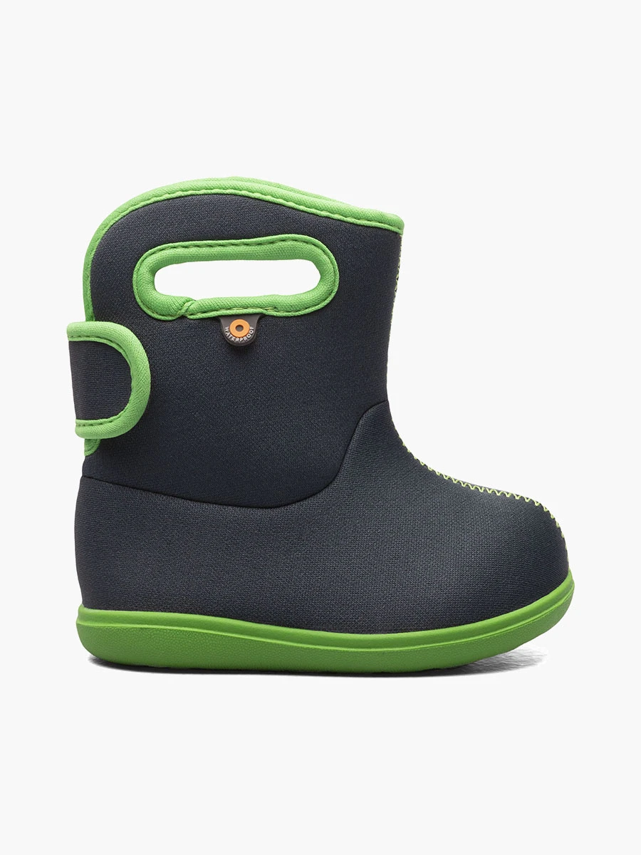 Navy/Green Baby Bogs II Solid 2 Navy/Green Baby Bogs II Solid