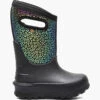 BOGS Black Multi Neo-Classic Rainbow Leopard