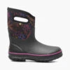 BOGS Black Multi Classic Mid II Paradise