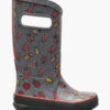 BOGS Gray Rainboot Bugs